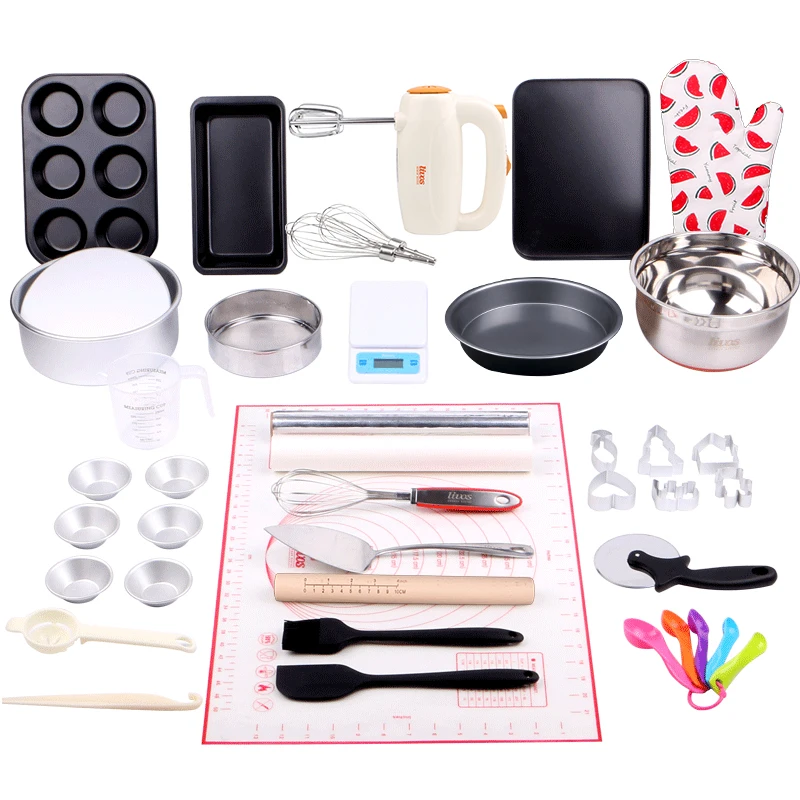 

Baking Tool Set Household Cookie Pastry Tool New Glove Set Baking Tool Kitchen Supplies Baking Mold Cake Mold Baking Appliances