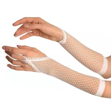 

Women Fishnet Fingerless Long Driving Gloves Leg Arm Cuff Party Wear Fancy Dress for Womens Nightclub Sexy Beautiful Arm Sleeve