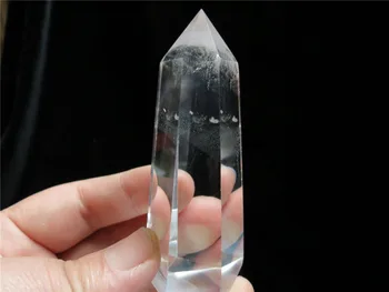 

AA afa88011++++ natural clear transparent quartz crystal point heal