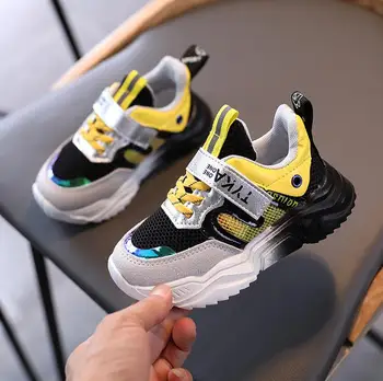 

Kid Running Sneakers Autumn Children Sport Shoes Tenis Infantil Boy Basket Footwear Lightweight Breathable Girl Chaussure Enfant