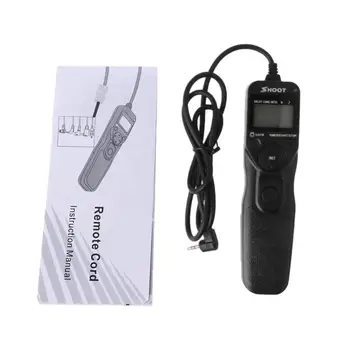 

RS-60E3 LCD Timer Shutter Release Remote Control Cable Cord for Canon EOS 1300D 1100D 1200D 1000D 100D 350D 500D 550D 650D 700D