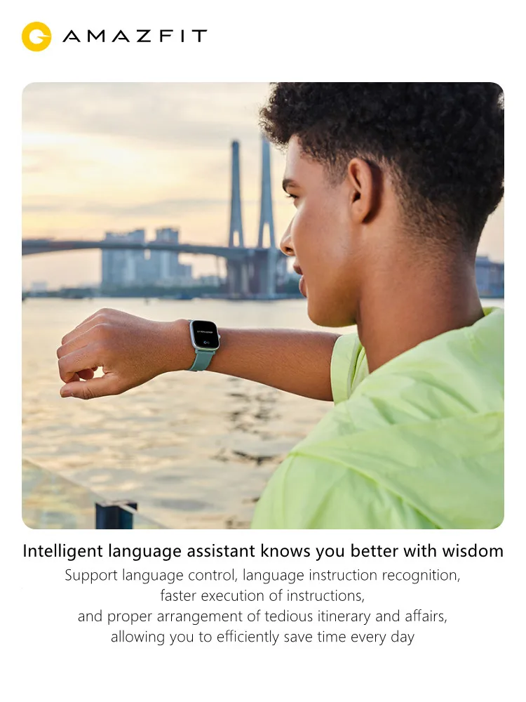 Inteligente para Celulares Android e Ios Amoled de 1.55 Amazfit-mini Smartver Versão Global Gps Tela Polegadas 301 Ppi 70 Modos Esportivos Relógio Gts 2 - Image 3