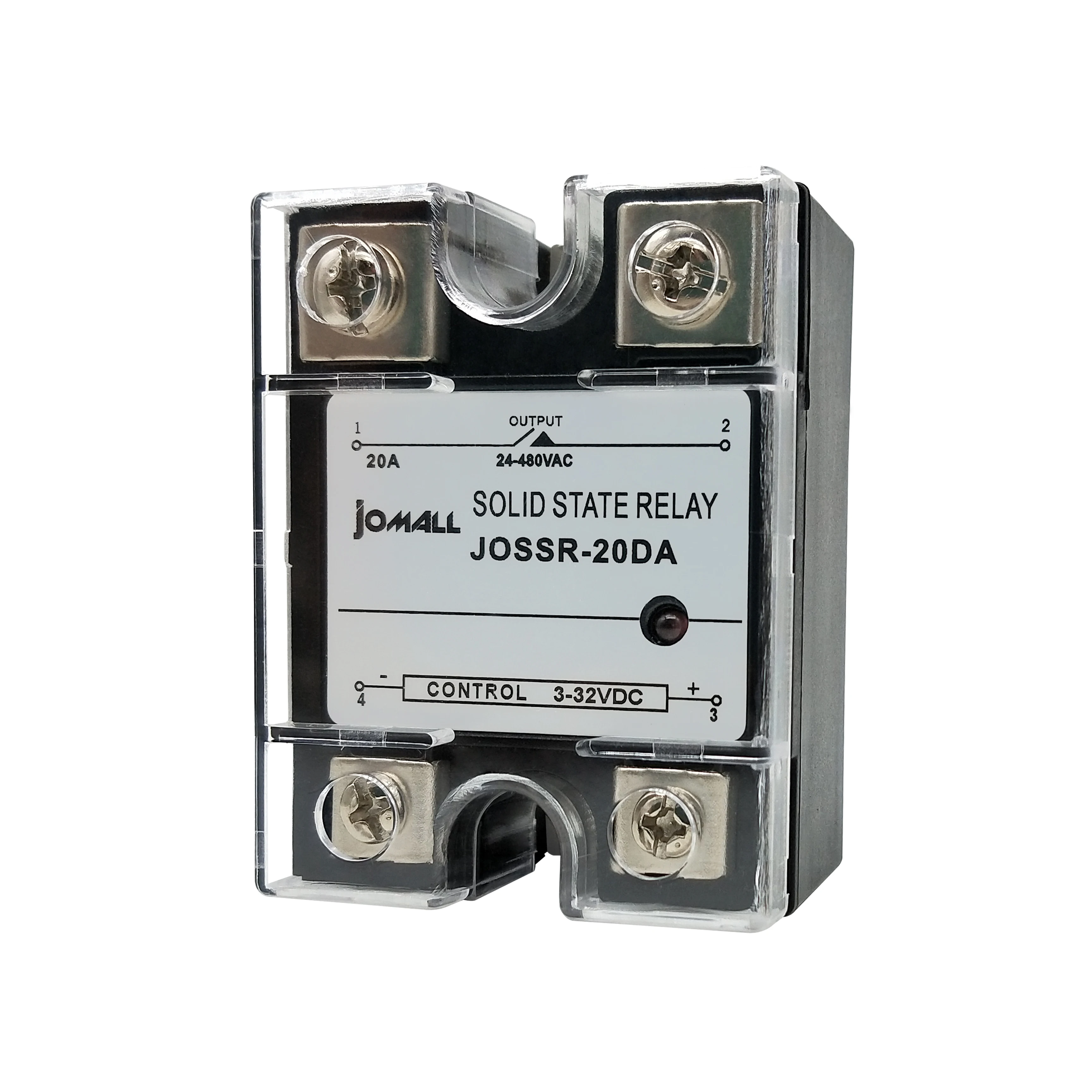 SSR-10DA/20DA/25DA/40DA DC управление AC SSR Однофазное твердотельное реле 12v