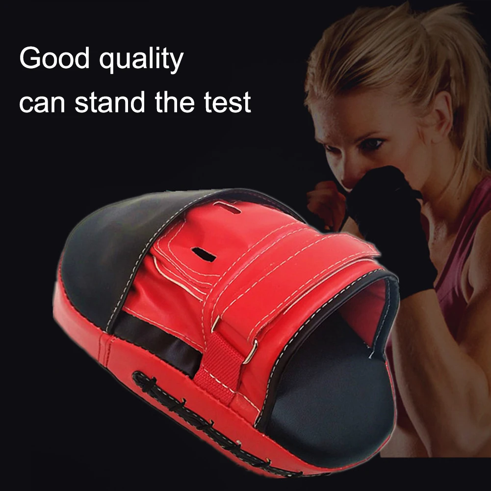 Thai Kick Focus Punch Pad Karate Taekwondo Mitt Boxing Gloves Pads Hand