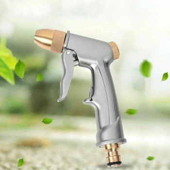 

Heavy Duty Garden Hose Spray Adjustable Metal Nozzle High Pressure Car Wash Sprayer Bottle Water Spray Gardening Tools