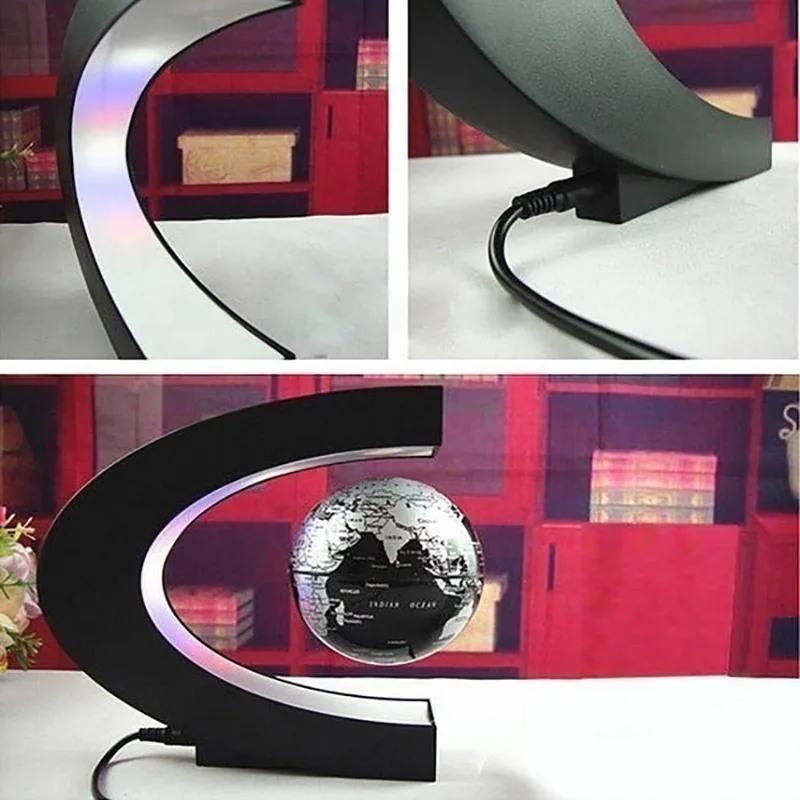 Floating Magnetic Levitation Globe LED World Map Floating Magnetic Levitation Globe LED World Map