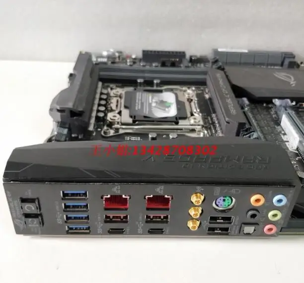 ROG RAMPAGE V EDITION 10 Настольная материнская плата LGA 2011-V3 DDR4 USB2.0 USB 3,0 128G X99 оригинальная материнская плата