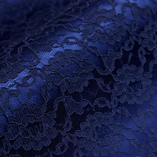145 см широкая одежда для платья кружевная ткань 5 цветов - Цвет: Blue