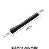 2PCS 433MHz antenna 3dbi SMA Male Connector 433 mhz antena rubber antenne for wireless watermeter Gasmeter Lorawan Emeter ► Photo 2/6