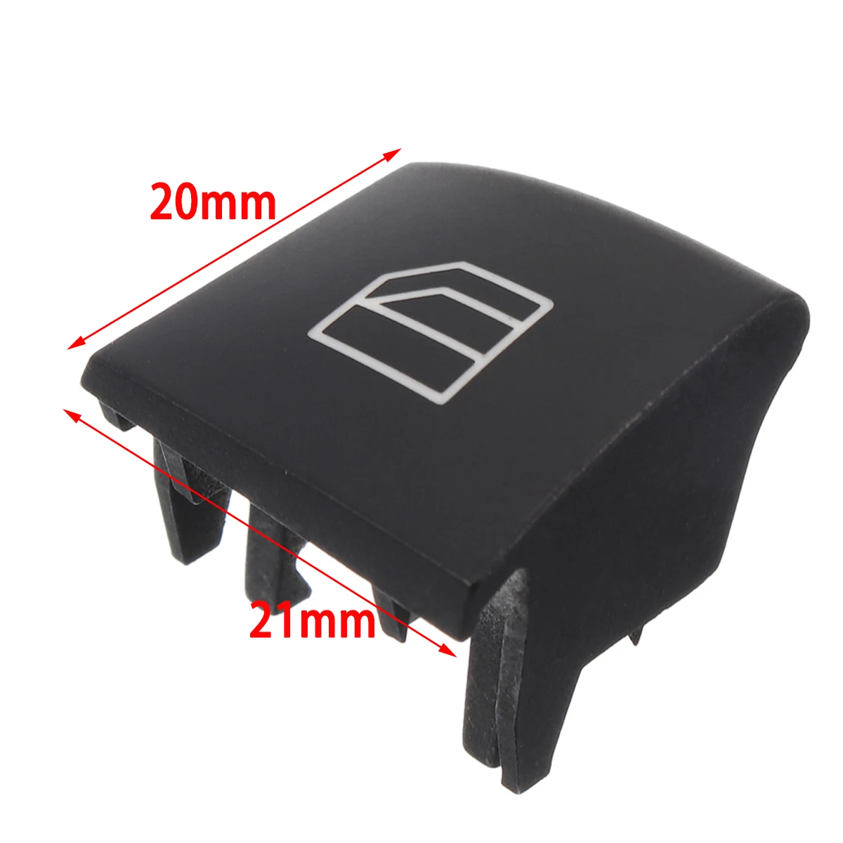 Mayitr 4pcs Master Window Switch Repair Button Caps 2518300290 2518300390 For Mercedes ML GL R Class W164 X164