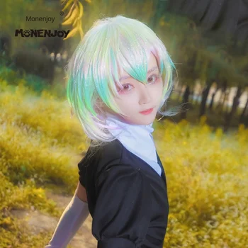 

High Quality Anime Land Of The Lustrous Houseki no Kuni Diamond Cosplay Wig Heat Resistant Synthetic Hair Wigs + Wig Cap