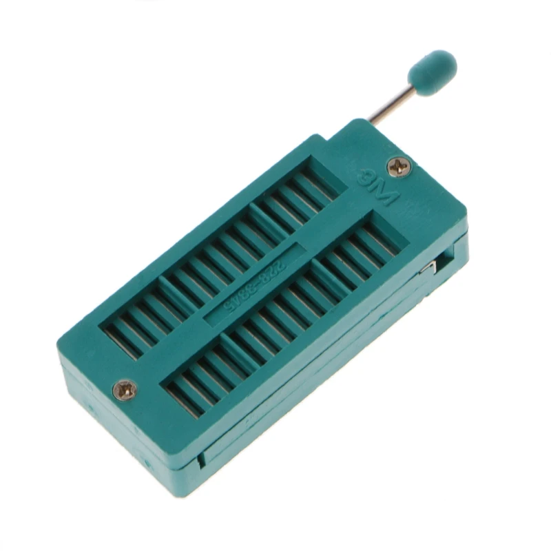 16 20 24 28 40 P Pin 2 54 мм Зеленый DIP Тест Универсальный ZIF IC Socket сварочного