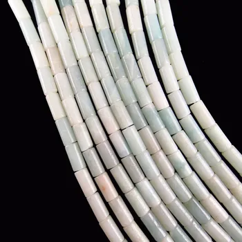 

(1 Strand/lot) Wholesale 1Strand Natural Amazonite Gem Column Loose Bead 15.5" 8x4mm