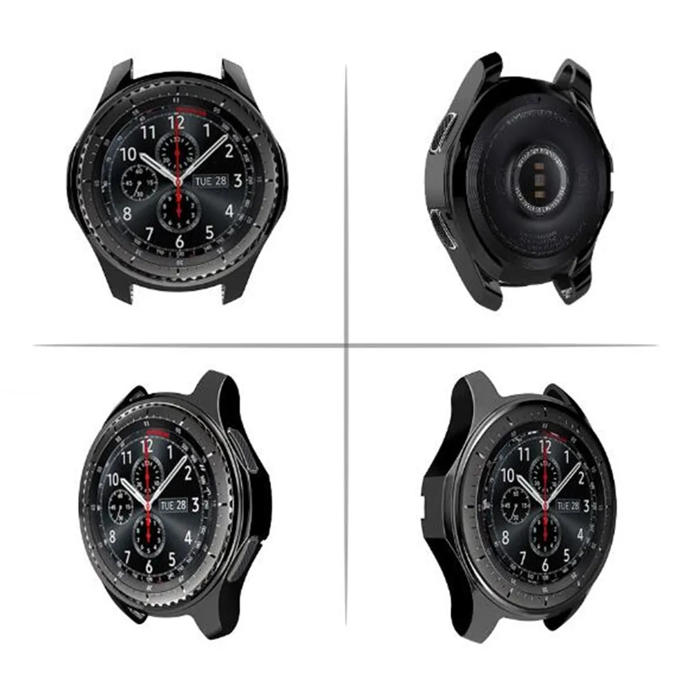 Мягкий тонкий чехол из ТПУ для часов Samsung Gear S3 гибкий защитный Galaxy Watch 46 мм/42 мм