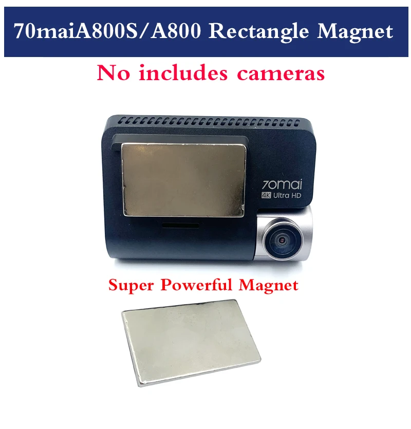 

for 70mai Mount A800 /A800S rectangle magnet A800 Accessory Set Static Sticker 3M Film and Static Stickers super magnet