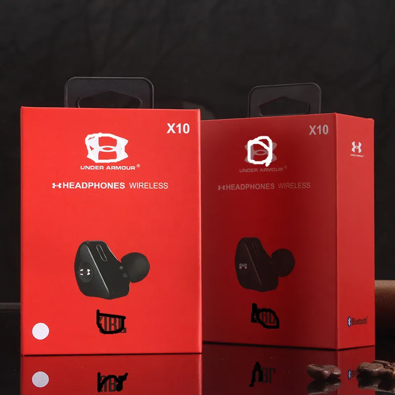 

Cross Border Hot Selling X10 Under Armour Bluetooth Single Ear Mini Headset In-ear Wireless Sports Hidden Earphones