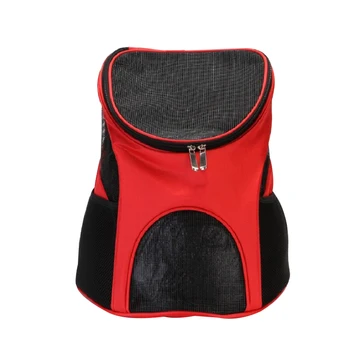 

Outdoor Travel Pet Bag Cat Dog Double Shoulder Bag Net Yarn Breathable Portable Folding Backpack Handbag Pets Accessories