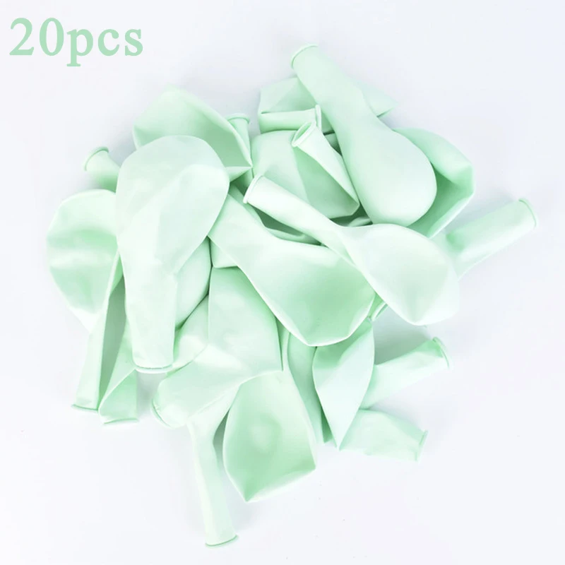 20pcs D Латексные шары макарон в форме сердца любовь сетка globos подставка держатель Baby Shower День рождения украшения дети свадебные Декор Инструменты - Цвет: 20pcs D