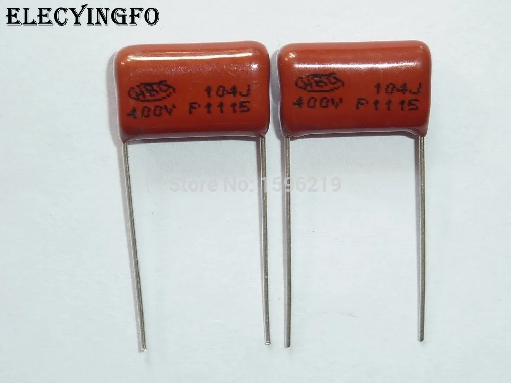 Condensateur en Film de polypropylene metallise CBB 104, 400V, 104J, 0 ...