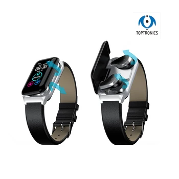 

2020 Newest Smart Watch Wireless Earphone Bluetooth Sleep Monitoring Sports Bracelet Waterproof IP67 Pedometer Smart Band Alarm