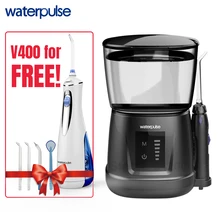 Водный Пульс V700P 10 шт. струйные наконечники водный Флоссер емкостью 1000 мл ирригатор для полости рта путешественник портативный стоматологический Флоссер для полости рта