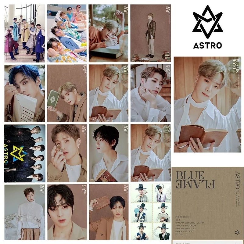 KPOP ASTRO новая специальная фотография пламени маленькая карточка LOMO карта пленка