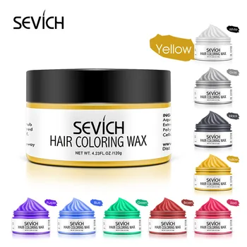

Disposable Hair Color Wax Men Women Styling DIY Mud Paste Dye Cream Hair Gel Easy Coloring Hair Coloring Styling TSLM1