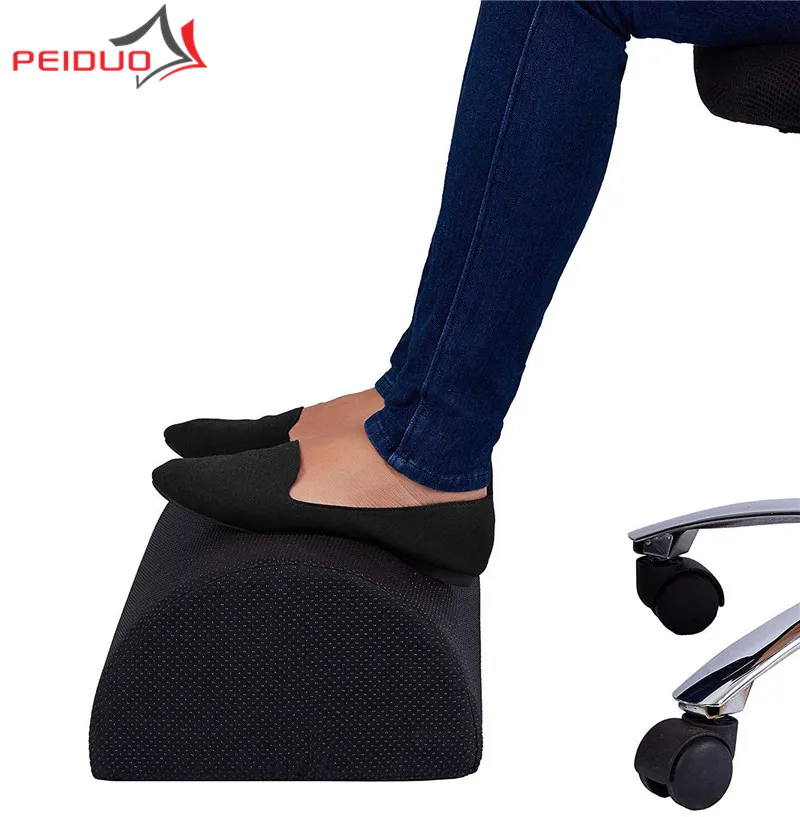 

PEIDUO Office Foot Rest Under Desk Ergonomic Orthopedic Foam Pillow Stool for Home Work Gaming Relieve Knee Back Feet Pain Sore