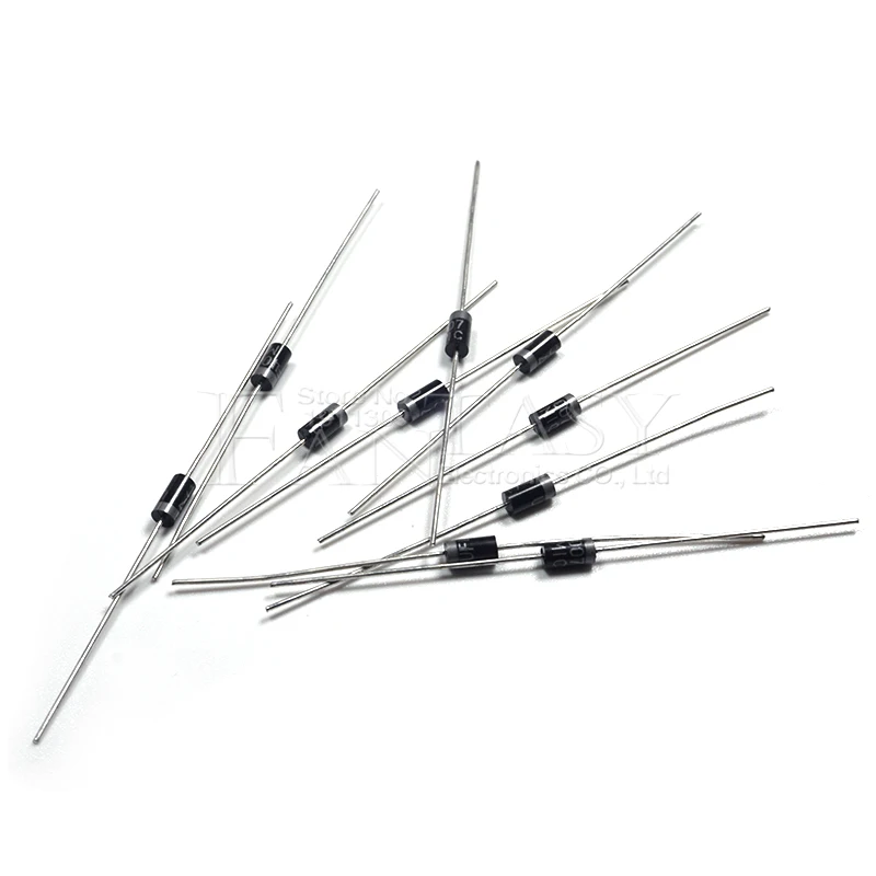 100 шт. выпрямительный диод 1А 1000 В DO 41 UF4007|diode 1a|rectifier diode1a diode |