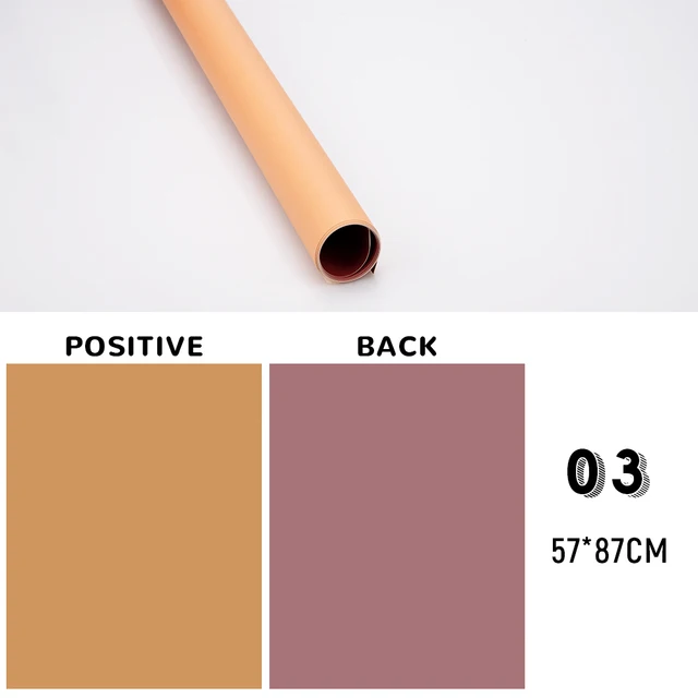 'Buy 5 Free 1'57*87cm Solid Color Double-sided Photography Board Backdrop Waterproof Background Paper Decorations Items for Food 03