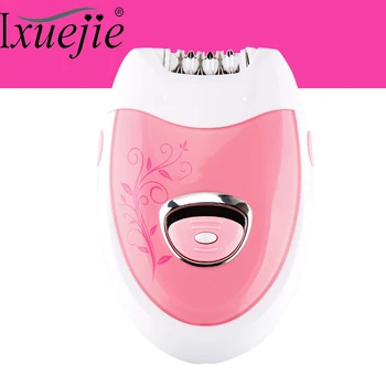 

IXueJie Rechargeable Female Epilator Professional Shaver for Women Electric Shaving Trimmer Lady Razor 2 In1 Body Bikini Trimmer