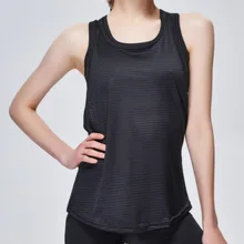 Поддельный спортивный жилет из двух частей Женская открытая одежда для фитнеса Беговая дышащая спортивная одежда Бюстгальтер однотонного цвета волнистая точка без рукавов