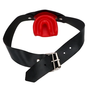 Bondage Belt Latex Mouth Gag Plug Sex Tools For Couples Games Set Cosplay Women Men Harness Sex Toys Adults Erotic Machine Shop 3