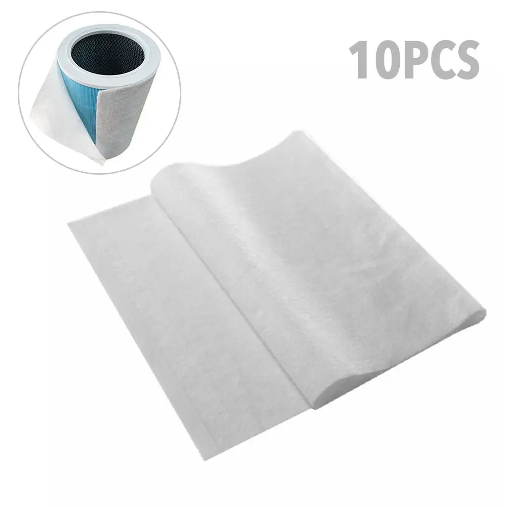 

10PCS/Bag Cuttable Air Conditioner Filter Papers Multifunctional Durable Electrostatic Cotton Filter For Xiaomi Air Purifier