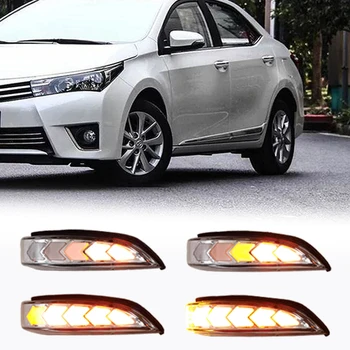 

For Toyota Vios Altis Yaris Corolla Camry Side Rear-View Mirror Light Flowing Water Blinker LED Dynamic Turn Signal Light