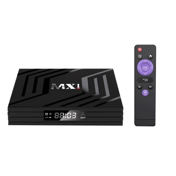 

MX1 2.4G + 5GWiFi 4K HD TV BOX RK3228A 1G+8G Network Player Android 9.0 Network Set-Top Box EU Plug