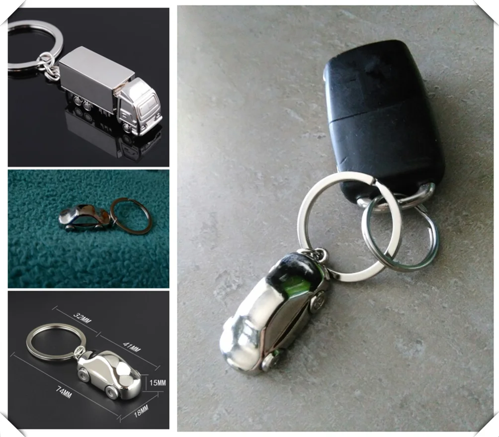 Car suv shape key chain solid four wheel model buckle gift sign for Chevrolet Impala Chaparral Blazer Traverse Tahoe Equinox