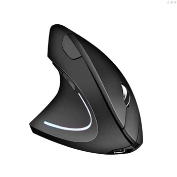 

Left-Handed Mouse Rechargeable Ergonomic Vertical Mice with USB Receiver for PC