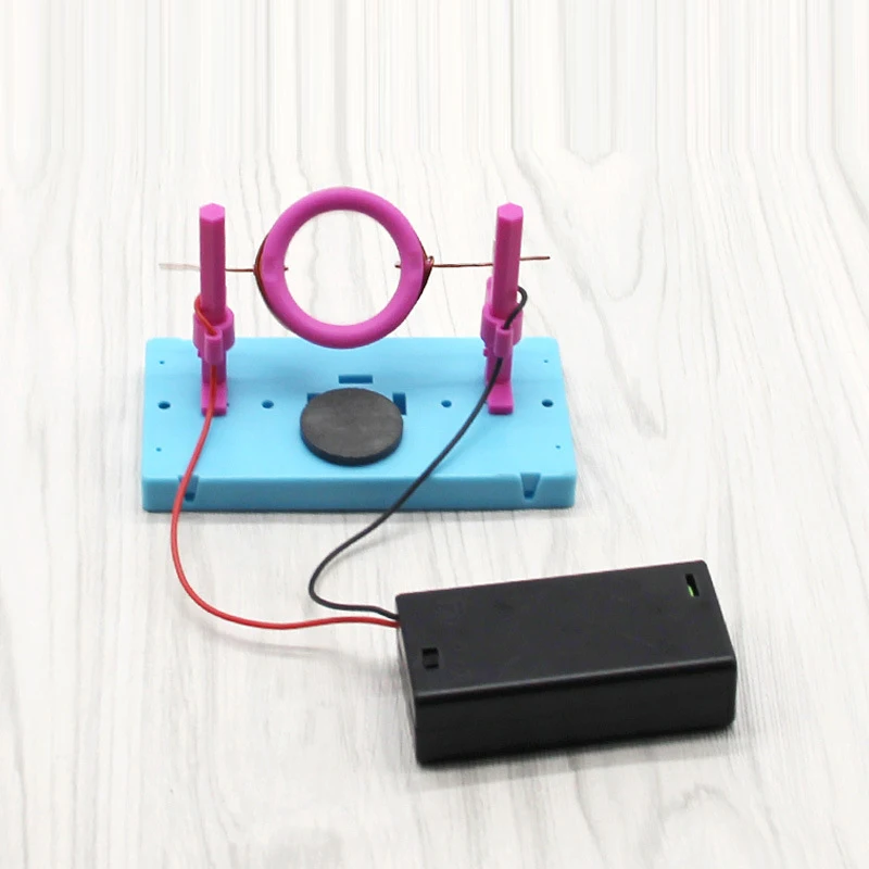 

Students DIY Handmade Assembly Electric Physics Science Experiment School Homemade Motor Material Tool Kit Set for Children Gift