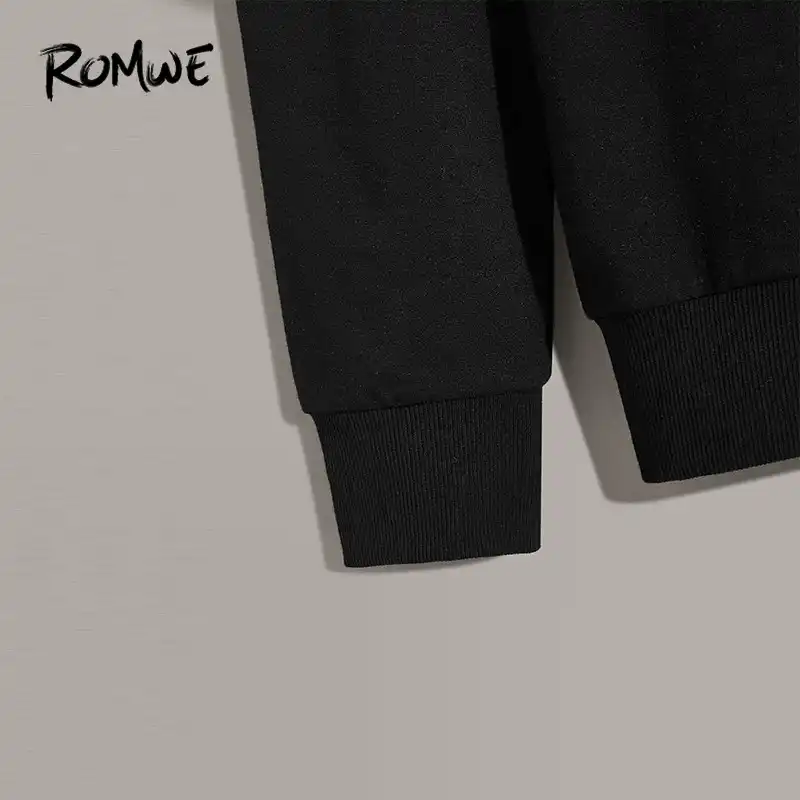 romwe hoodies mens