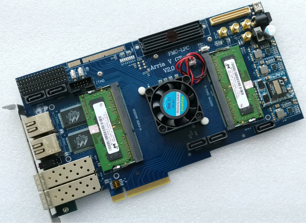 Arria V Dd3 Sfp Rj45 Sata Fmcアルテラfpgaボードインテルfpgaボードpcie開発ボードpcie Fpga開発ボードpcieキット デモボード Aliexpress Arria V Dd3 Sfp Rj45 Sata Fmcアルテラfpgaボードインテルfpgaボードpcie開発ボードpcie Fpga開発ボードpcieキット デモボード Aliexpress