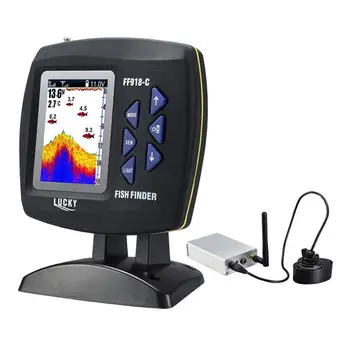 

Protable Fish Finder Wireless Operation Echo Detecting Upgrade 45 Degrees Detecting Camera Detector Fishing Remote Control