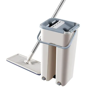 

360 Degree Spray Magic Automatic Spin Mop Avoid Hand Washing Ultrafine Fiber Cleaning Cloth Home Wooden Floor Lazy Fellow Mop