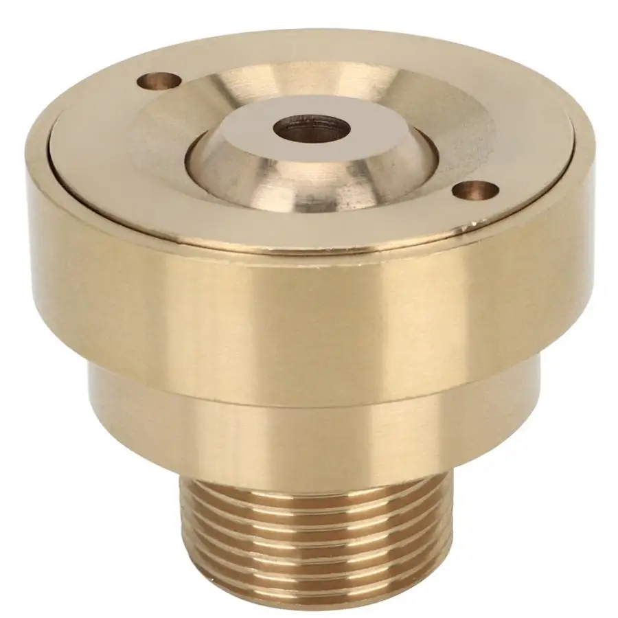 G1in Copper Garden Lawn Pond Irrigation Nozzle Water Spray Sprinkler Head Copper Internal Thread Connection