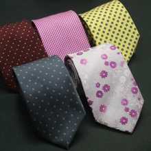 Новинка, мужской галстук, деловой наряд, Полиэстеровая пряжа, в полоску, с принтом, в клетку, для свадьбы, для группы, галстуки, повседневные, модные, праздничные, подарки для мужчин