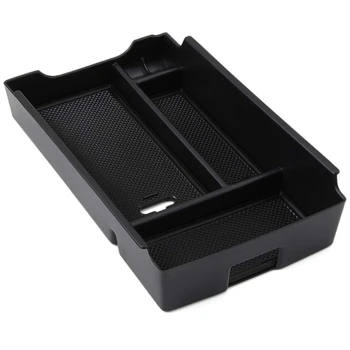 

Car Center Console Armrest Box Glove Box Secondary Storage Tray Compatible with Equinox 2018 2019 for Chevrolet