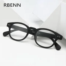 RBENN заклепки очки для чтения унисекс с круглым пресбиопические очки с диоптриями 0,5 0,75 1,25 1,75 2,25 2,75 3,25 3,75 4,5 5,0 6,0