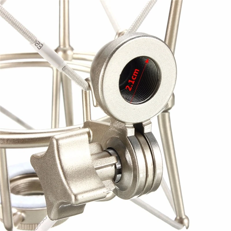 Звукозаписывающий студийный металлический ударный зажим подвеска пауки кронштейн микрофонная стойка ударное крепление для вещания компьютера держатель микрофона
