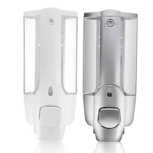 Настенный шампунь диспенсер для мыла; для дезинфицирующих средств Ванная комната Душ жидкий лосьон насос JAN88