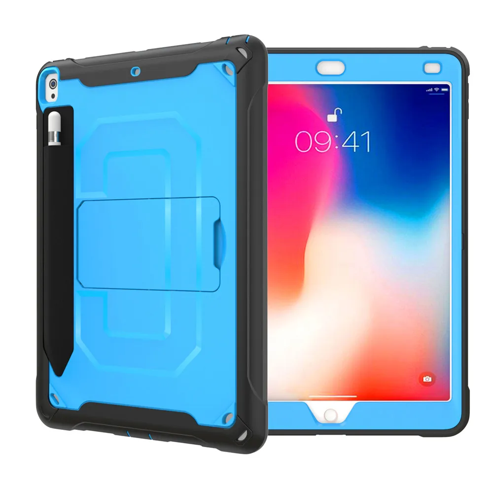 Для iPad Air 3 10,5 '' чехол для планшета PC+ TPU анти-осенний противоударный устойчивый к царапинам чехол для планшета с кронштейном и плечевым ремнем